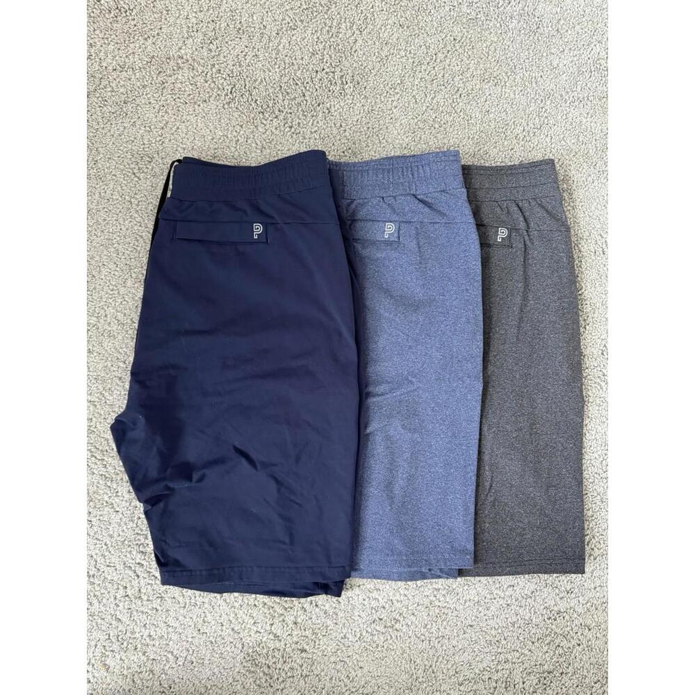 Public Rec Set of (3) Daymaker Athleisure Stretch‎ Travel Outdoor Shorts Sz 38L